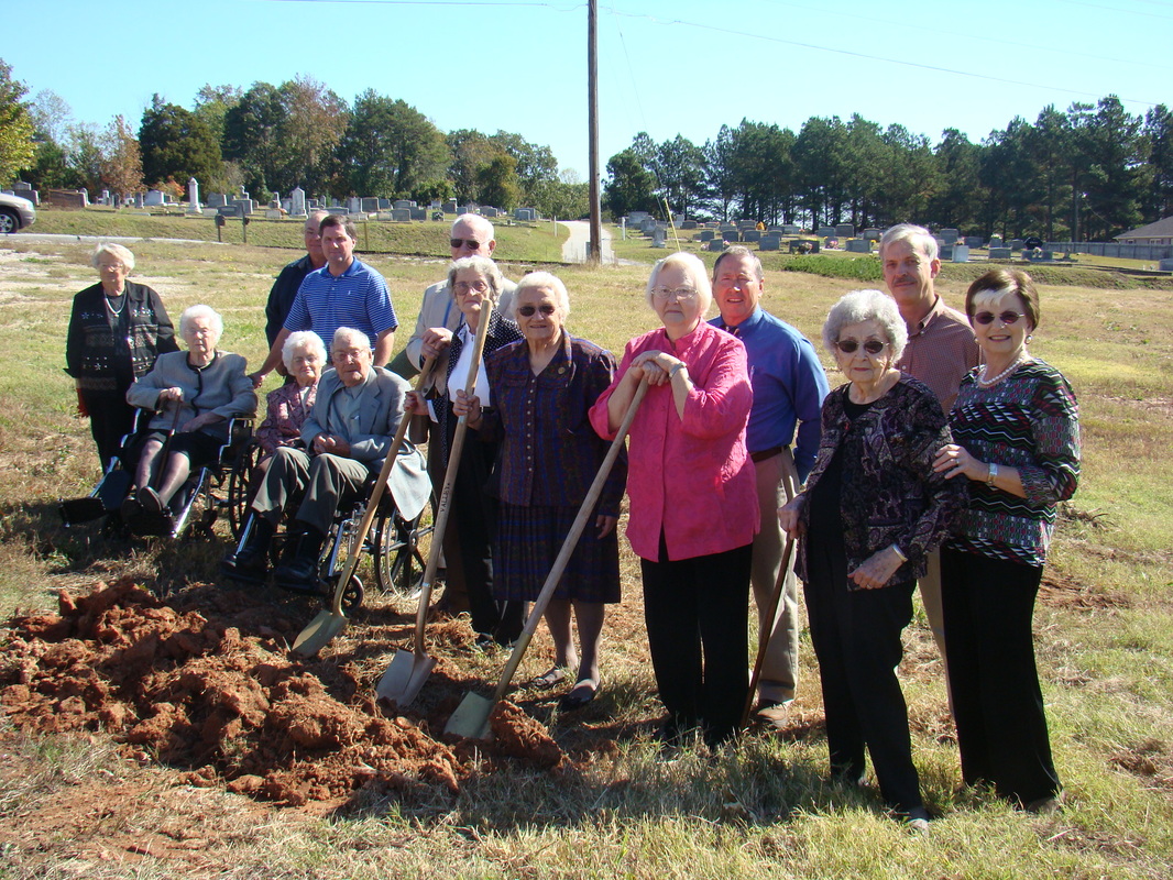 Breaking ground on new church